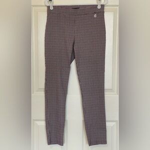 Tommy Hilfiger Navy and Red Checkered Pants